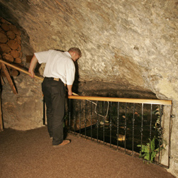 Fischen in der Kellerzisterne